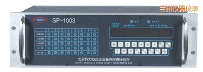 蘭州八通道盤(pán)裝式氣體檢測(cè)報(bào)警控制器