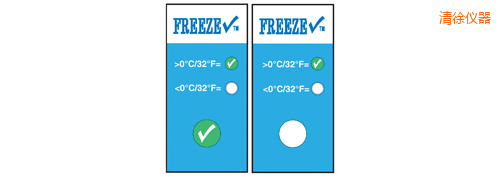 清徐溫度指示標(biāo)簽 冷凍檢查 Thermolabels